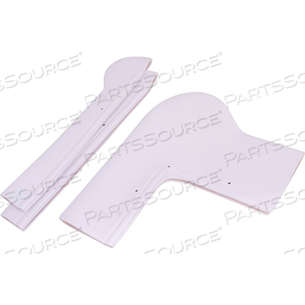 Заменяет AllPoints Foodservice 8009914КОМПЛЕКТ ЗАЩИТНЫХ КРЫШЕК 2 ЛИНИИ 1 СЛИВ БЕЛЫЙ