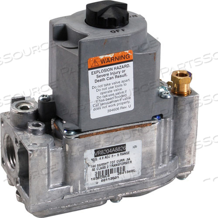 Replaces Pitco 60113501-CLVALVE, GAS SAFETY24V, NAT, VR8204