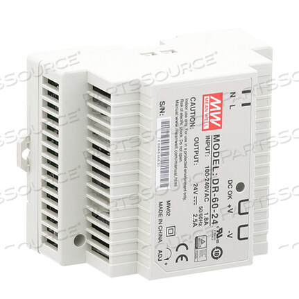 Заменяет Nieco Corp. 22845БЛОК ПИТАНИЯ, 24 В постоянного тока, 2,5 А, DIN