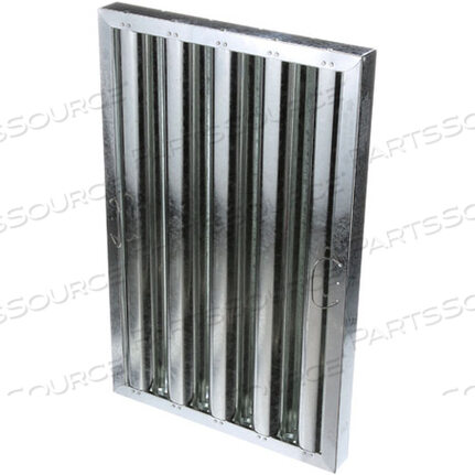 Заменяет AllPoints Foodservice 8014132ФИЛЬТР ВЫТЯЖКИ, ТИП 6, ОЦИНКОВАННЫЙ, 25X16