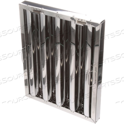 Заменяет AllPoints Foodservice 8014155ФИЛЬТР ВЫТЯЖКИ, ТИП 6, НЕРЖАВЕЮЩАЯ СТАЛЬ, 20X16 С КРОНШТЕЙНОМ BTM