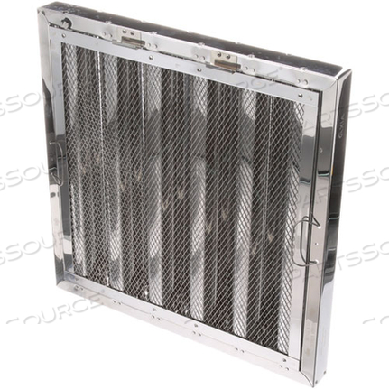 Заменяет AllPoints Foodservice 8014163ФИЛЬТР ВЫТЯЖКИ, ТИП 6, Н/С, 20X20 С SPK ARST, BTM BRK