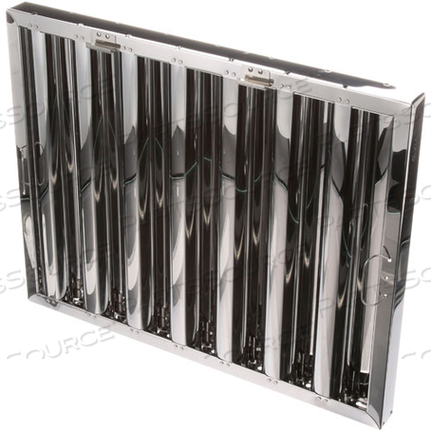 Заменяет AllPoints Foodservice 8014165ФИЛЬТР ВЫТЯЖКИ, ТИП 6, НЕРЖАВЕЮЩАЯ СТАЛЬ, 20X25 С КРОНШТЕЙНОМ BTM