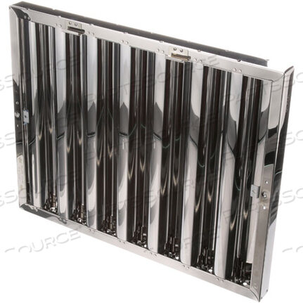 Заменяет AllPoints Foodservice 8014166ФИЛЬТР ВЫТЯЖКИ, ТИП 6, НЕРЖАВЕЮЩАЯ СТАЛЬ, 20X25 С РУЧКАМИ-ЗАМКАМИ