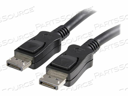 OEM#: DISPLPORT6LDISPLAYPORT 1.2 КАБЕЛЬ С ЗАЩЕЛКАМИ - СЕРТИФИЦИРОВАННЫЙ, 6 ФУТОВ - КАБЕЛЬ DISPLAYPORT - DISPLAYPORT (M) - DISPLAYPORT (M) - 6 ФУТОВ - С ЗАЩЕЛКОЙ - ЧЕРНЫЙ - ДЛЯ P/N: SV231DPUA, VS421DP, SV231DPDDUA, SV431DPUA, SV231DPU от StarTech.com Ltd.
