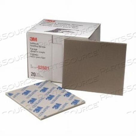 OEM#: 700000059251131-02601 3M МЯГКАЯ ШЛИФОВАЛЬНАЯ ГУБКА, 02601, 4 1/2X 5 1/2, ULTRAFINE от 3M Consumer