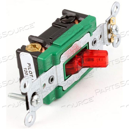 OEM#: 212792 ПЕРЕКЛЮЧАТЕЛЬ, 30 А, КРАСНЫЙ, 120-277 В переменного тока, 2-ПОЛЮСНЫЙ от Duke Manufacturing