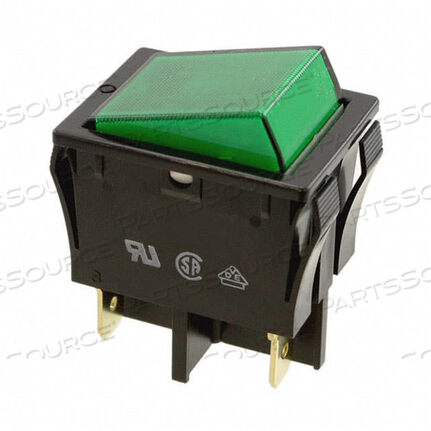 OEM#: A8A-213-1 КУЛИСНЫЙ ПЕРЕКЛЮЧАТЕЛЬ, DPST, 250 В переменного тока, 16 А от Omron - Electronic Division