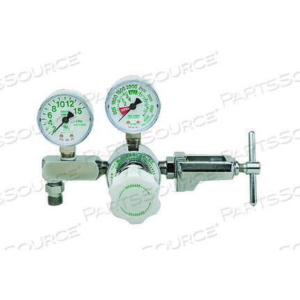 OEM#: OR-87015FGДИАФРАГМНЫЙ РЕГУЛЯТОР КИСЛОРОДА, ЛАТУНЬ, ХРОМИРОВАННЫЙ, 0-15 Л/МИН от WT Farley Inc