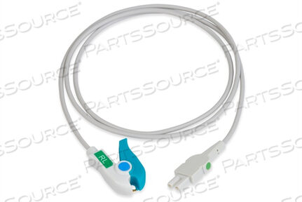 Заменяет Vyaire Medical Inc. 412680-003МНОГОКАНАЛЬНЫЙ ТЕЛЕМЕТРИЧЕСКИЙ ПРОВОД, ЗЕЛЕНЫЙ, 29 ДЮЙМОВ