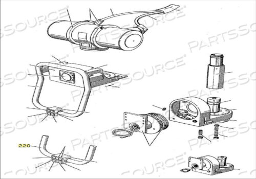 Заменяет Siemens Medical Solutions 8773129BRACKET