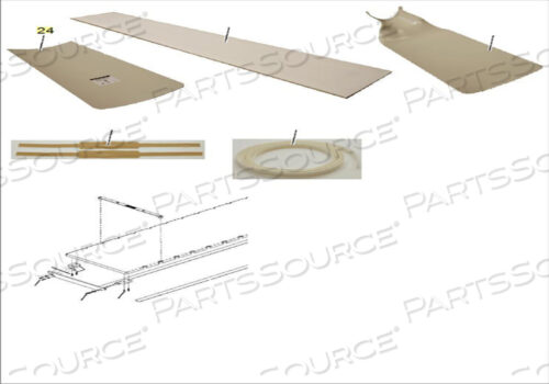 OEM#: 10097704РАЗДВИЖЕНИЕ СТОПЫ, PHS PATIENT от Siemens Medical Solutions