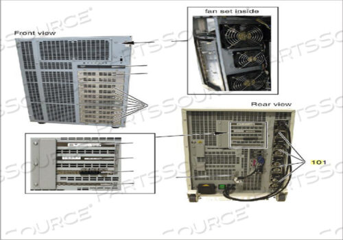 Заменяет модуль Siemens Medical Solutions 10161652IRSMX1-PSM