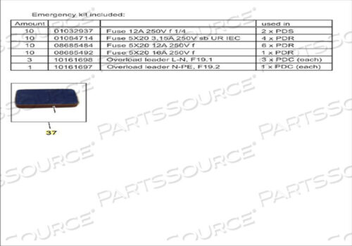 OEM#: 10267572ШЛИФОВАЛЬНЫЙ НАБОР от Siemens Medical Solutions