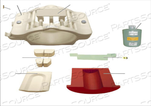 OEM#: 10496600 Подушка для головы и позвоночника от Siemens Medical Solutions