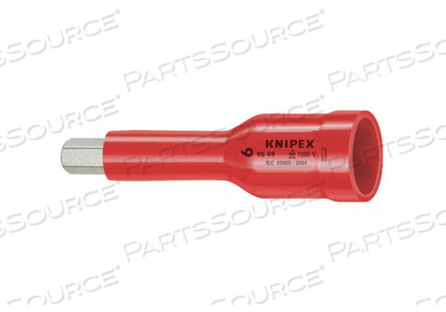 OEM#: 98 49 05 ТОРЦЕВОЙ КЛЮЧ ИЗОЛИРОВАННЫЙ 1/2 ДЮЙМА 5 ММ от Knipex