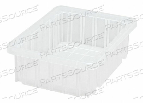 OEM#: DG91035CLРАЗДЕЛИТЕЛЬНАЯ КОРОБКА 10-7/8X8-1/4X3-1/2 В ПРОЗРАЧНОМ СОСТОЯНИИ от Quantum Storage Systems