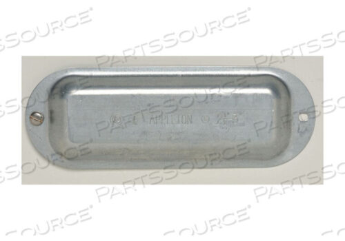 OEM#: K250&300КОРПУС КАНАЛА ЗАГЛУШКА 2-1/2 & 3 ШТАМПОВАННАЯ СТАЛЬНАЯ КРЕПЛЕНИЕ НА ВИНТЕ от Appleton Electric