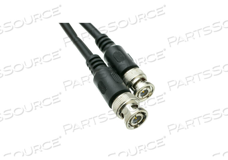 OEM#: 10X3-0112525FT RG-59U BNC MALE COAXIAL CABLE - BLACK by CableWholesale