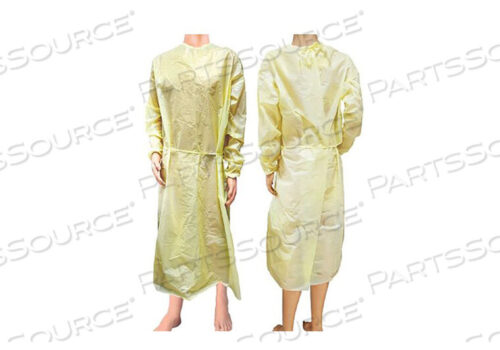 OEM#: KZ220B120001ЗАЩИТНЫЙ ПРОЦЕДУРНЫЙ ХАЛАТ БОЛЬШОЙ ЖЕЛТЫЙ НЕСТЕРИЛЬНЫЙ AAMI УРОВЕНЬ 1 ОДНОРАЗОВЫЙ (10/BG) от Cypress
