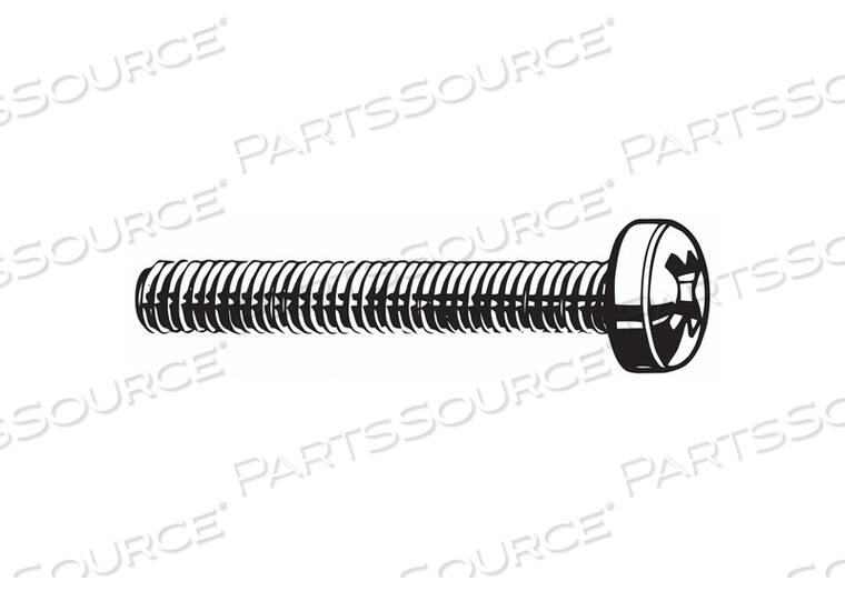 OEM#: M24660.080.0045MACH SCR PAN M8X1.25X45 L PK25 от Fabory