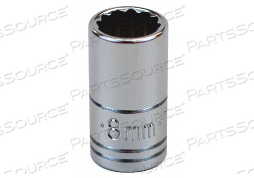 OEM#: 43707ГОЛОВКА 1/4 ДЮЙМА DR 8MM 12 PT. от SK Professional Tools