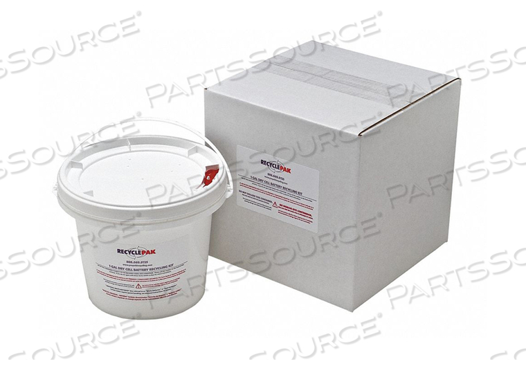 OEM#: SUPPLY-069ВЕДРО ДЛЯ ПЕРЕРАБОТКИ СУХИХ АККУМУЛЯТОРНЫХ БАТАРЕЕК 1 ГАЛЛОН от Recyclepak