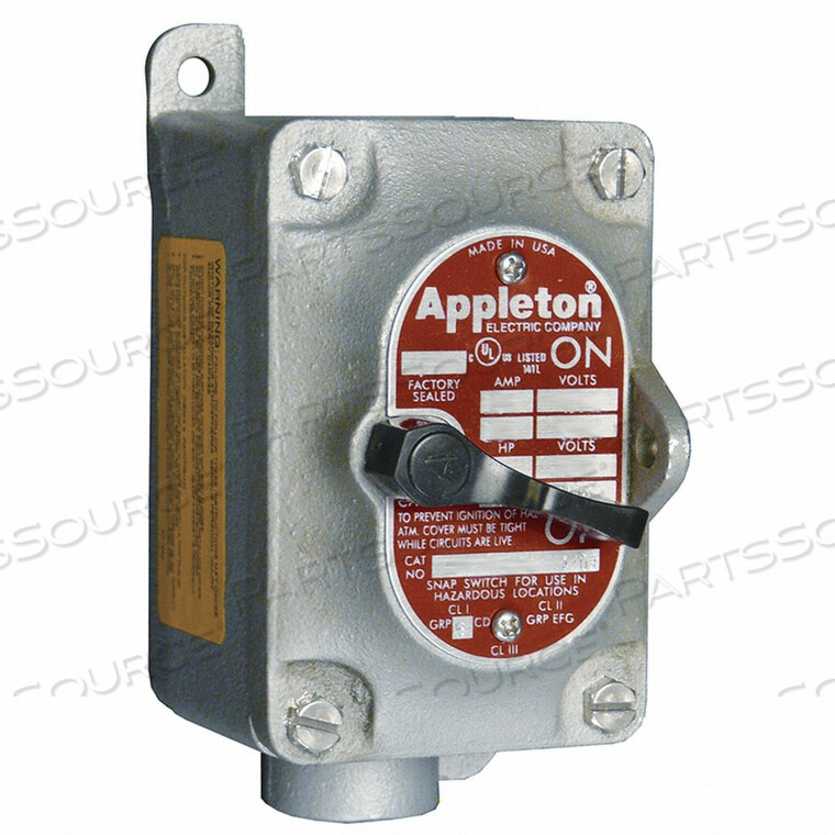 OEM#: EDS3594ТУМБЛЕРНЫЙ ПЕРЕКЛЮЧАТЕЛЬ СЕРИИ EDS 1 GANG 3-WAY от Appleton Electric