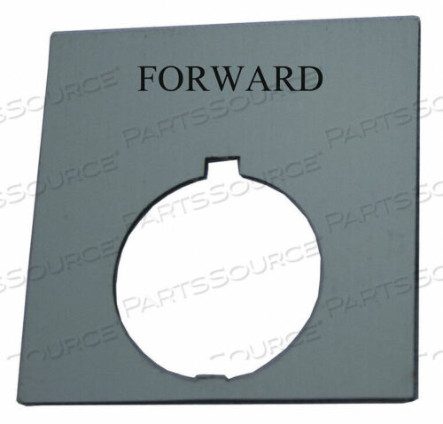 OEM#: HT8SP15LEGEND PLATE SQUARE FORWARD BLACK от Eaton