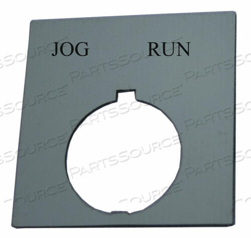 OEM#: HT8SP41LEGEND PLATE SQUARE JOG-RUN BLACK от Eaton