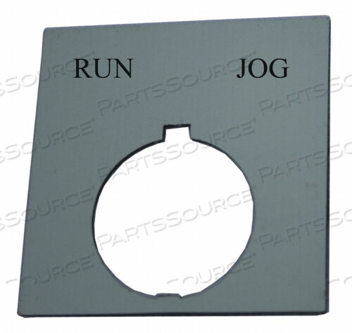 OEM#: HT8SP44LEGEND PLATE SQUARE RUN JOG BLACK от Eaton