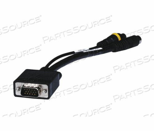 OEM#: 2509КАБЕЛЬ-АДАПТЕР VGA - SVIDEO/RCA - ЧЕРНЫЙ от Monoprice, Inc.