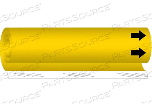 OEM#: 5603-OPIPE MARKER (BLANK) YEL 1/2 TO 1-3/8 IN от Brady Americas