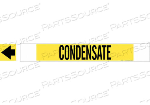 OEM#: 5662-HPHVPIPE MARKER CONDENSATE Y 8 ДЮЙМОВ ИЛИ БОЛЕЕ от Brady Americas