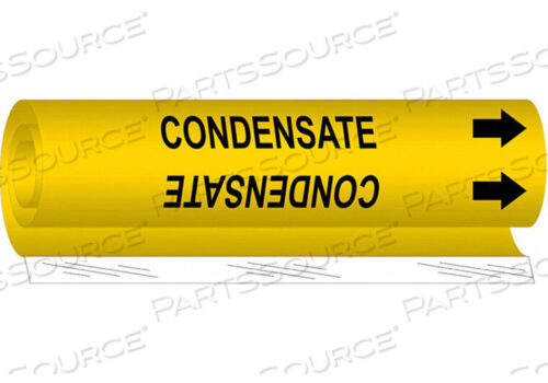 OEM#: 5662-IPIPE MARKER CONDENSATE Y 1-1/2TO2-3/8 IN от Brady Americas