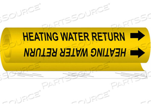 OEM#: 5702-IPIPE МАРКЕР ВОЗВРАТ ОТОПИТЕЛЬНОЙ ВОДЫ ЖЕЛТЫЙ от Brady Americas