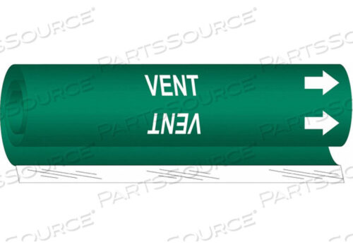 OEM#: 5780-IPIPE MARKER VENT ЗЕЛЕНЫЙ 1-1/2 ДО 2-3/8 ДЮЙМА от Brady Americas