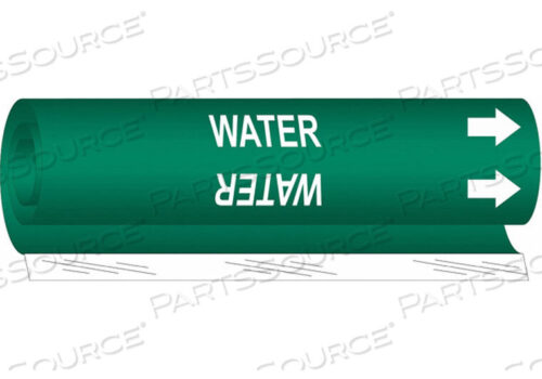 OEM#: 5786-IIPIPE MARKER WATER GRN 2-1/2 TO 7-7/8 IN от Brady Americas