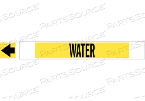 OEM#: 5787-HPHVPIPE MARKER WATER YELLOW 8 ДЮЙМОВ ИЛИ БОЛЕЕ от Brady Americas