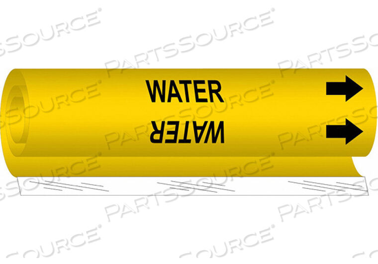 OEM#: 5787-МАРКЕР IPIPE ВОДЯНОЙ ЖЕЛТЫЙ 1-1/2 ДО 2-3/8 ДЮЙМА от Brady Americas