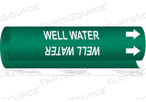 OEM#: 5790-IIPIPE MARKR WELL WATER GN 2-1/2TO7-7/8 IN от Brady Americas