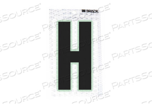 OEM#: 3000-HULTRA REFLECTIVE LETTER H PK10 от Brady Americas