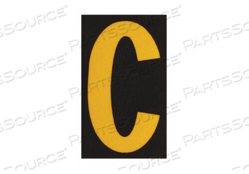 OEM#: 5000-CСВЕТООТРАЖАЮЩИЕ ЦИФРЫ И БУКВЫ C PK25 от Brady Americas