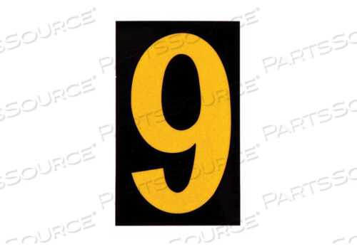 OEM#: 5890-9СВЕТООТРАЖАЮЩИЕ ЦИФРЫ И БУКВЫ 9 PK25 от Brady Americas