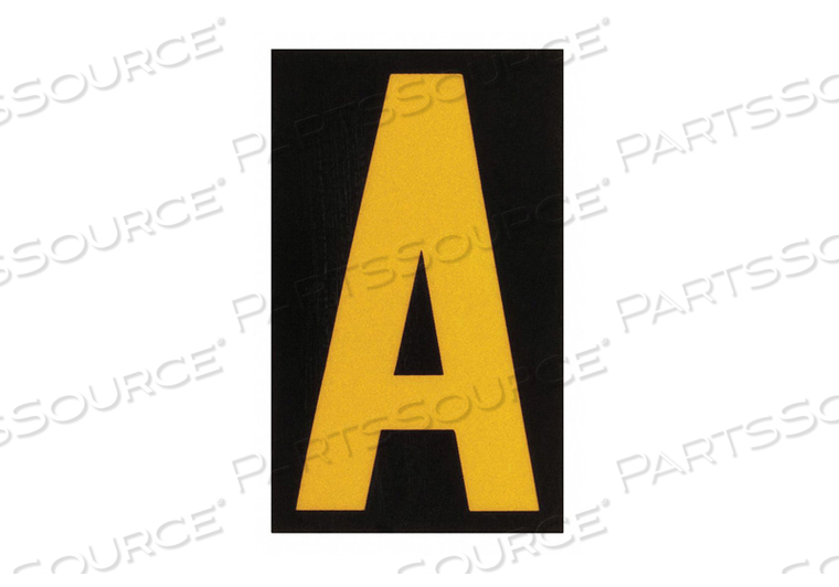 OEM#: 5905-AСВЕТООТРАЖАЮЩИЕ ЦИФРЫ И БУКВЫ A PK25 от Brady Americas