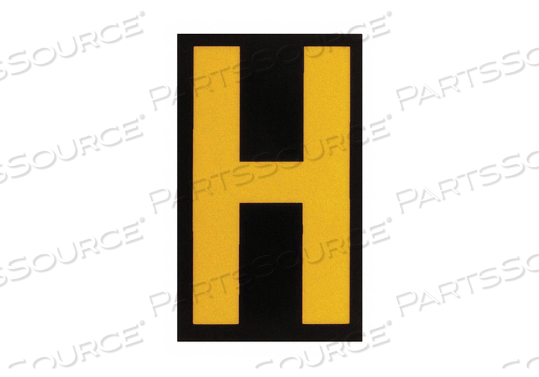 OEM#: 5905-HСВЕТООТРАЖАЮЩИЕ ЦИФРЫ И БУКВЫ H PK25 от Brady Americas