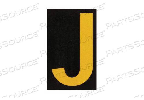 OEM#: 5905-JСВЕТООТРАЖАЮЩИЕ ЦИФРЫ И БУКВЫ J PK25 от Brady Americas