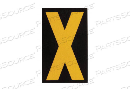 OEM#: 5905-XСВЕТООТРАЖАЮЩИЕ ЦИФРЫ И БУКВЫ X PK25 от Brady Americas