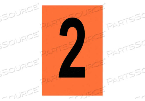 OEM#: 5910-2СВЕТООТРАЖАЮЩИЕ ЦИФРЫ И БУКВЫ 2 PK25 от Brady Americas