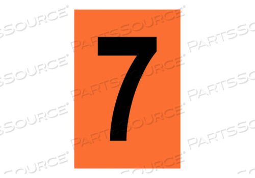 OEM#: 5910-7СВЕТООТРАЖАЮЩИЕ ЦИФРЫ И БУКВЫ 7 PK25 от Brady Americas